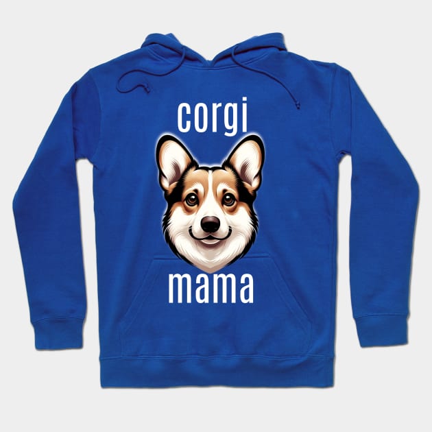 Corgi Mama Hoodie by Blue Raven Designs